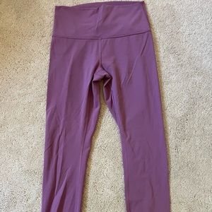 purple lululemon leggings